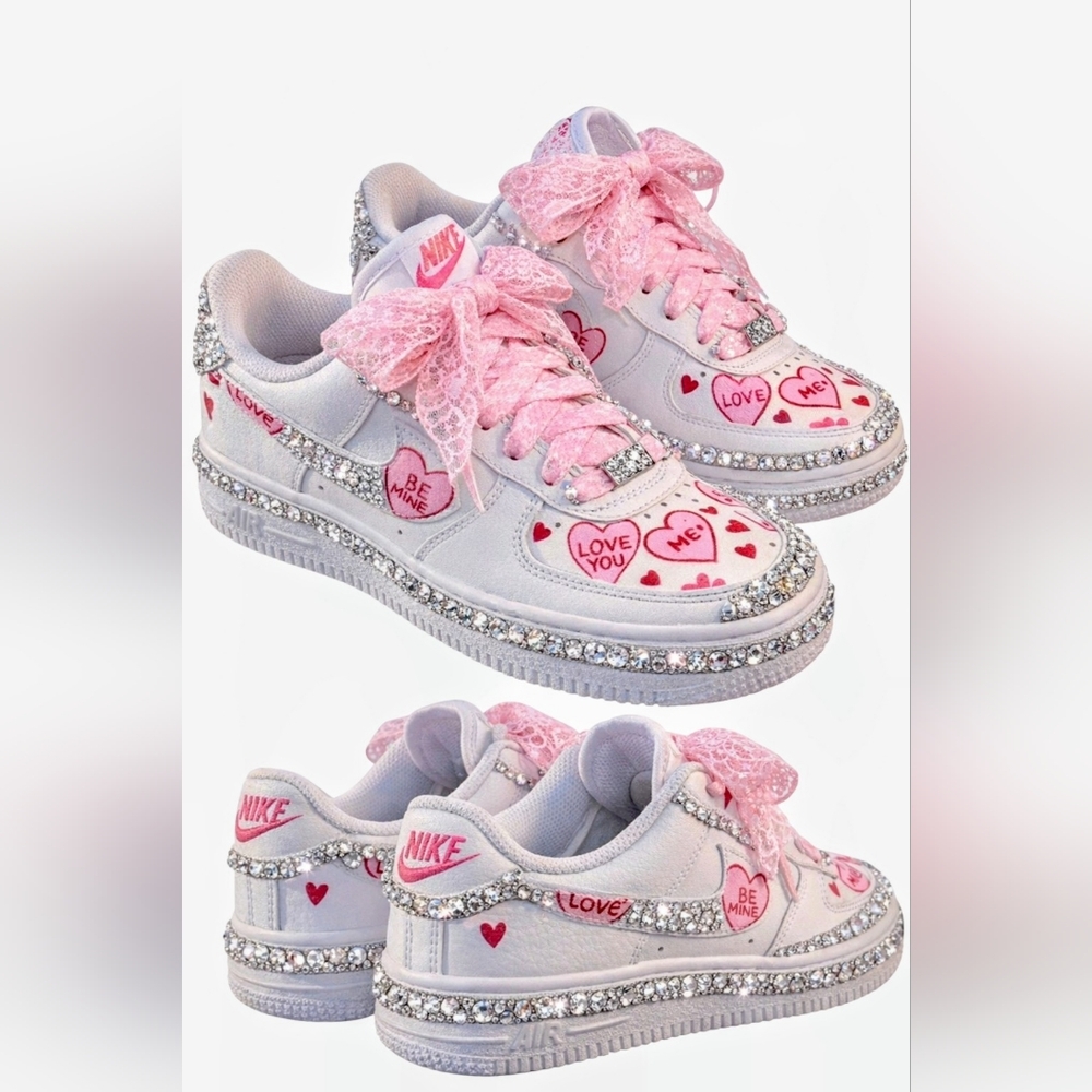 Nike Air Force 1 Custom – Valentine’s Edition - Picture 4 of 11